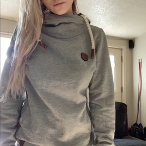 Gray Naketano hoodie size s